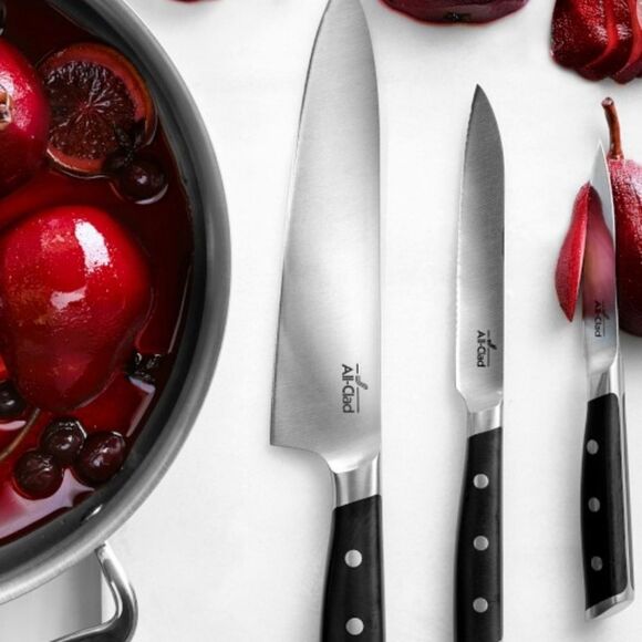 All-Clad Stainless Steel 5" Serrated Utility Knife - Picture 4 of 7